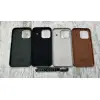 Чохол Leather Case MagSafe на iPhone 15 Pro Max