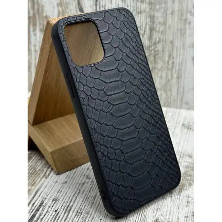 Чохол Python Leather Case на iPhone 12/ 12 Pro 