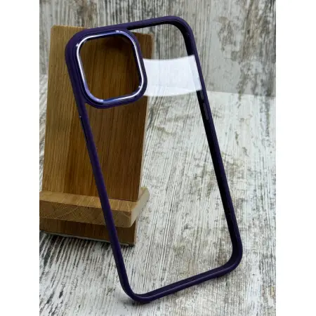 Чохол Clear Metal на iPhone 12 Pro Max 
