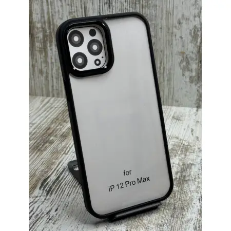 Чохол Clear Metal на iPhone 12 Pro Max 