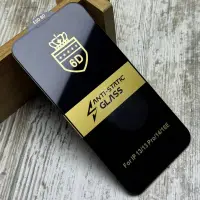 Скло 6D Anti-static на iPhone 13/ 13 Pro/ 14/ 16E 