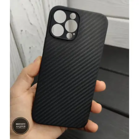 Чохол Carbon TPU на iPhone 13 Pro Max 