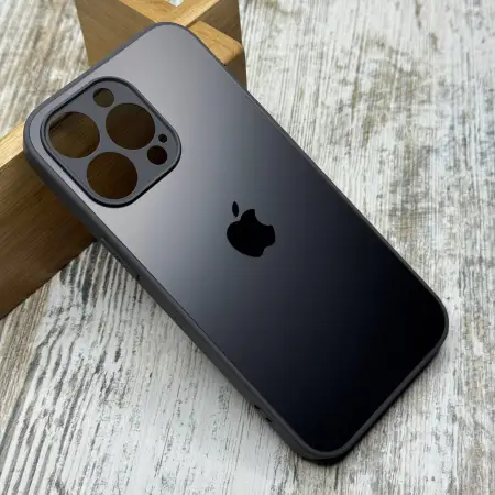 Чохол Matt Glass (Graphite Gray) на iPhone 13 Pro 