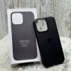 Чохол Leather Case MagSafe на iPhone 13 Pro (Midnight)