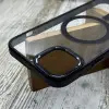 Чохол Clear Metal MagSafe на iPhone 15 Plus/ 14 Plus
