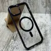 Чохол Clear Metal MagSafe на iPhone 15 Plus/ 14 Plus