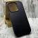 Чохол Leather Case на iPhone 14 Pro Max (Black)