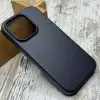 Чохол Leather Case MagSafe (Midnight) на iPhone 14 Pro