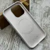 Чохол Silicone Case with MagSafe на iPhone 14 Pro (білий)