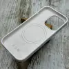 Чохол Silicone Case with MagSafe на iPhone 14 Pro (білий)