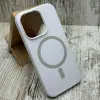 Чохол Silicone Case with MagSafe на iPhone 14 Pro (білий)