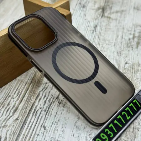 Чохол Acrilic Matt MagSafe (Black) на iPhone 14 Pro 