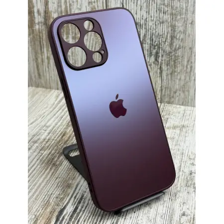 Чохол AG Matt Glass Red на iPhone 14 Pro Max 