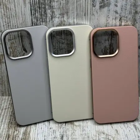 Чохол Dulero Metal Leather MagSafe на iPhone 14 Pro Max