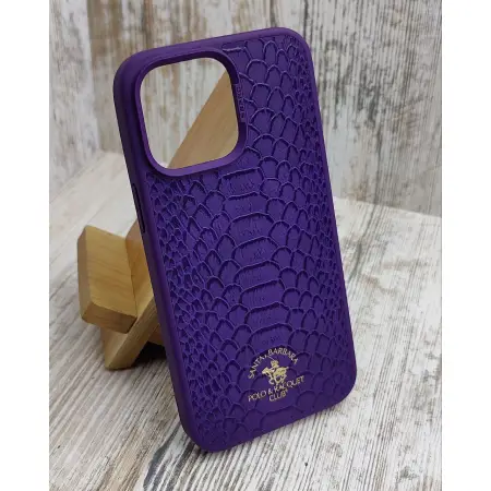 Чохол Polo Knight Violet на iPhone 14 Pro Max 