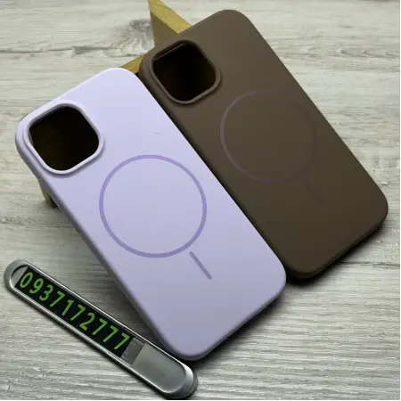 Чохол Wave Silicone MagSafe на iPhone 15