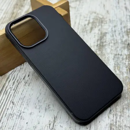 Чохол Dulero Metal Leather MagSafe на iPhone 15 Pro 