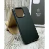 Чохол Leather Case MagSafe на iPhone 15 Pro