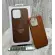 Чохол Leather Case MagSafe на iPhone 15 Pro
