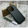 Чохол Leather Case MagSafe на iPhone 15 Pro