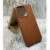 Чохол Leather Case MagSafe на iPhone 15 Pro