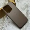 Чохол Leather Case MagSafe на iPhone 15 Pro