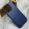 Чохол Leather Case MagSafe на iPhone 15 Pro