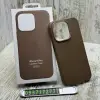 Чохол Leather Case MagSafe на iPhone 15 Pro