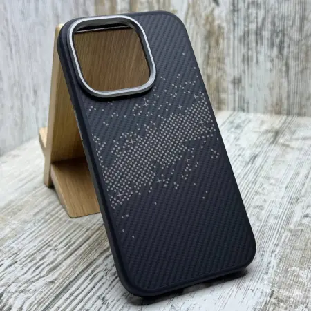 Чохол Monzo Carbon PC MagSafe на iPhone 15 Pro Max 