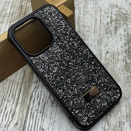 Чохол SWAROVSKI Diamond Case на iPhone 15 Pro (Black)
