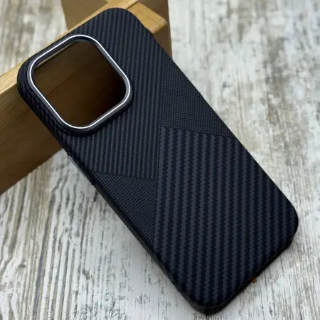 Чохол WAVE Gleam MagSafe на iPhone 15 Pro (Obsidian)