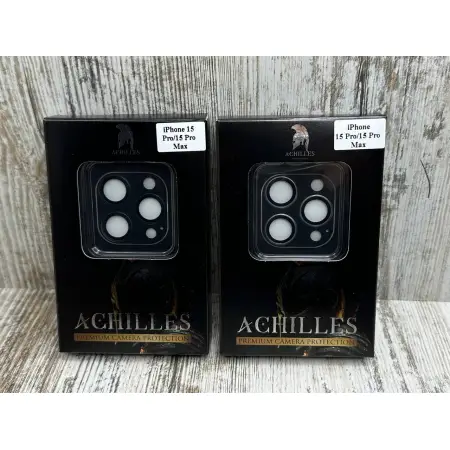 Скло на камери від фірми ACHILLES на iPhone 15 Pro Max 