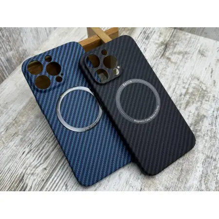 Чохол Carbon MagSafe на iPhone 15 Pro Max 