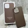 Чохол Leather Case MagSafe на iPhone 15 Pro Max