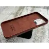 Чохол Leather Case MagSafe  на iPhone 15 Pro Max