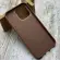 Чохол Leather Case SBP на iPhone 15 Pro Max