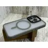 Чохол Matt MagSafe на iPhone 15 Pro Max Gray