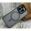 Чохол Matt MagSafe на iPhone 15 Pro Max Gray