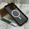 Чохол Matte Mettal MagSafe на iPhone 15 Pro Max