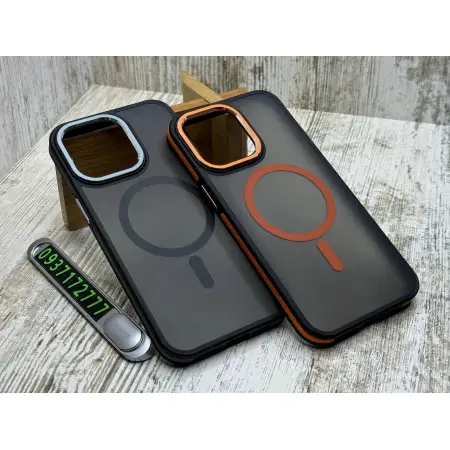 Чохол Matte Mettal MagSafe на iPhone 15 Pro Max 