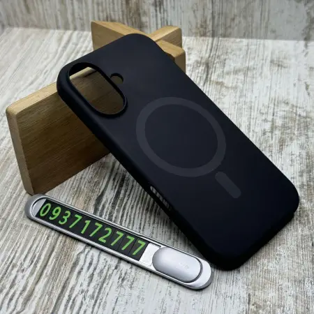 Чохол софттач Silicone Case MagSafe на iPhone 16 