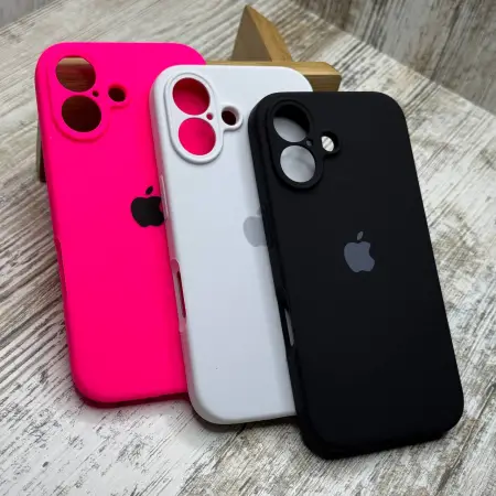 Чохол Silicone Case Camera на IPhone 16 