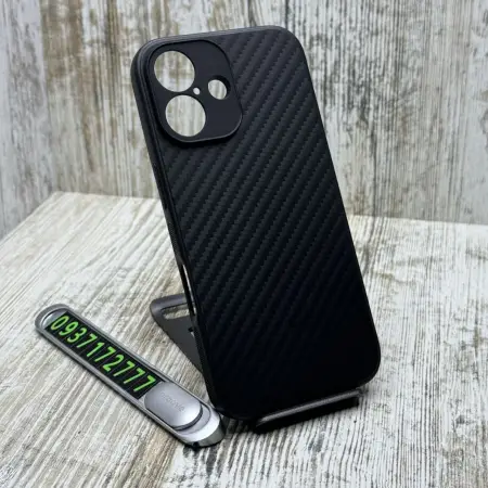 Чохол Carbon TPU на iPhone 16 Plus 