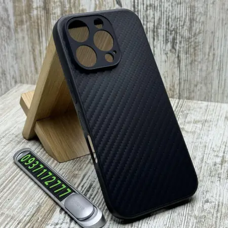 Чохол Carbon TPU на iPhone 16 Pro 