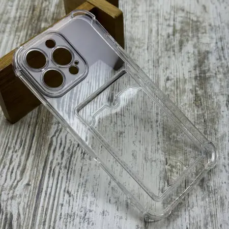 Чохол Clear Pocket Case на Samsung Galaxy iPhone 16 Pro 