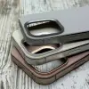 Чохол Dulero Metal Leather MagSafe на iPhone 16 Pro