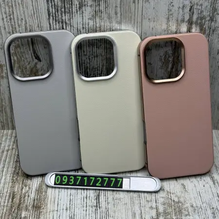 Чохол Dulero Metal Leather MagSafe на iPhone 16 Pro