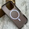 Чохол Dulero Metal Leather MagSafe на iPhone 16 Pro