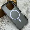 Чохол Dulero Metal Leather MagSafe на iPhone 16 Pro