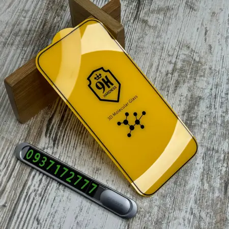 Чохол Molecular Glass 3D на iPhone 16 Pro 